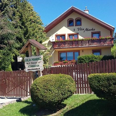 Vila Marko Nová Lesná Esterno foto