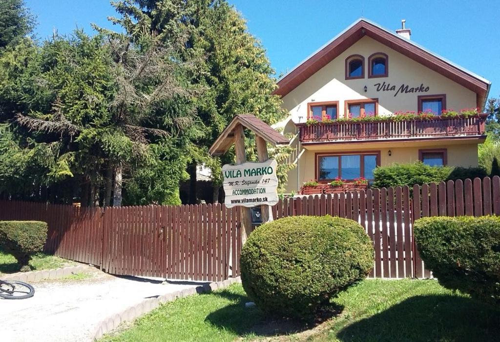 Vila Marko Nová Lesná Esterno foto