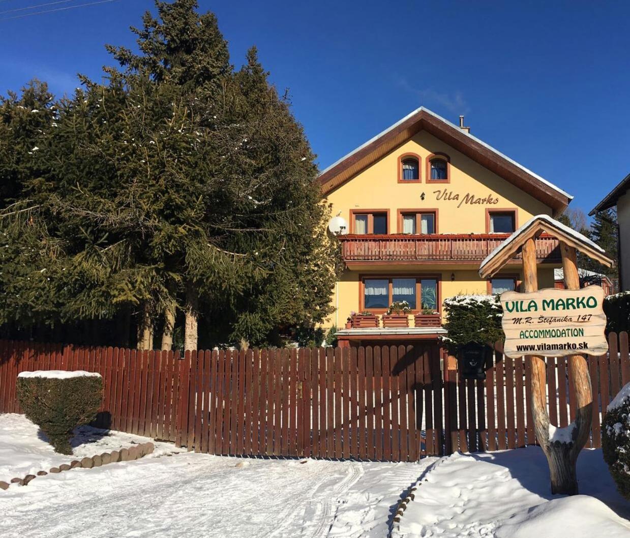 Vila Marko Nová Lesná Esterno foto