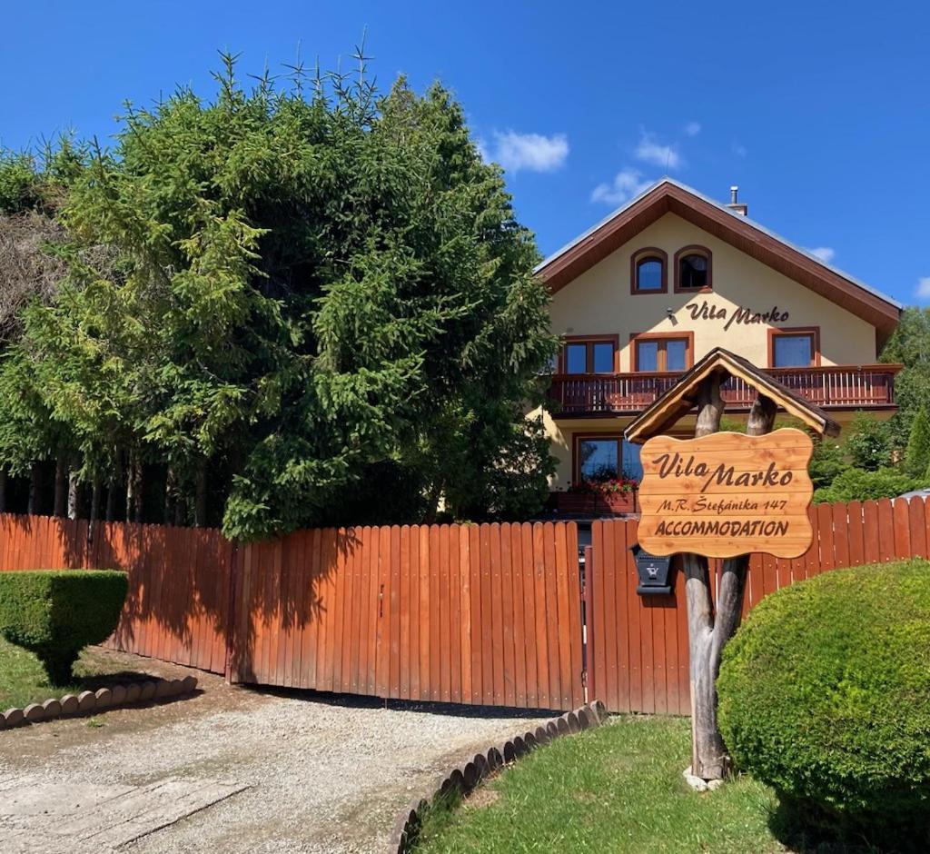 Vila Marko Nová Lesná Esterno foto